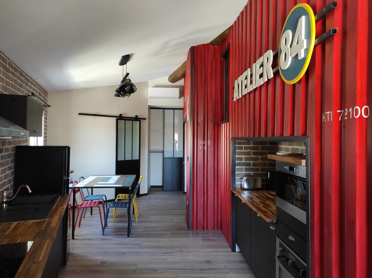 Apparts'Hotel La Ferme Du Gros Noyer Malaucène Buitenkant foto
